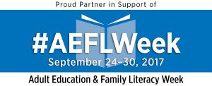 Adult Education and Family Literacy Week 2017