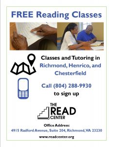 Free Reading Classes at The READ Center